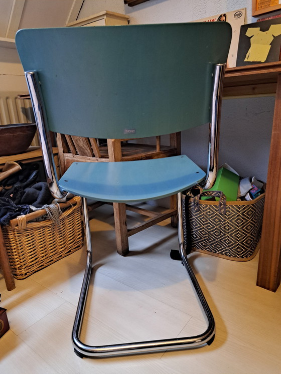 Image 1 of Thonet Chair, Blue