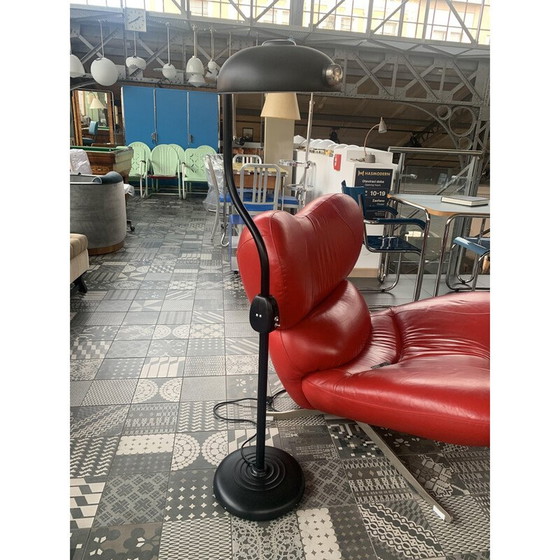 Image 1 of Vintage floor lamp with two lights, USA 1950s