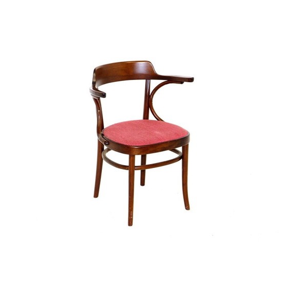 Image 1 of Vintage beechwood bistro chair, Sweden 1970