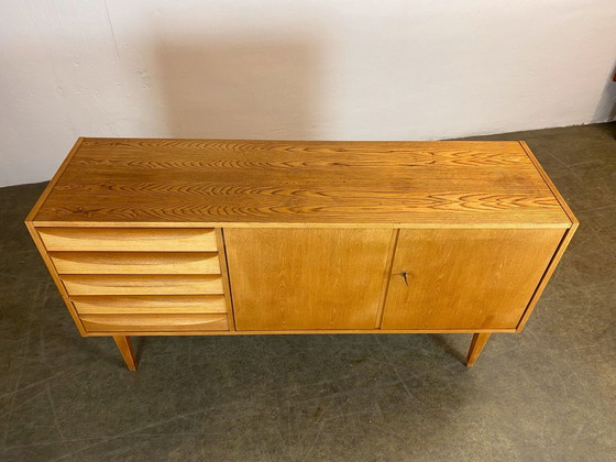 Image 1 of VEB DW Hellerau 602 Sideboard Franz Ehrlich ash midcentury 1960