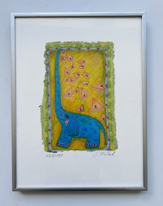 Image 1 of Sabine Tuchel - Silkscreen Elephant