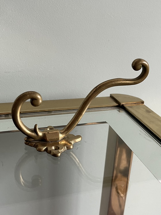 Image 1 of Gancio appendiabiti in ottone vintage