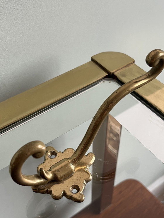 Image 1 of Gancio appendiabiti in ottone vintage
