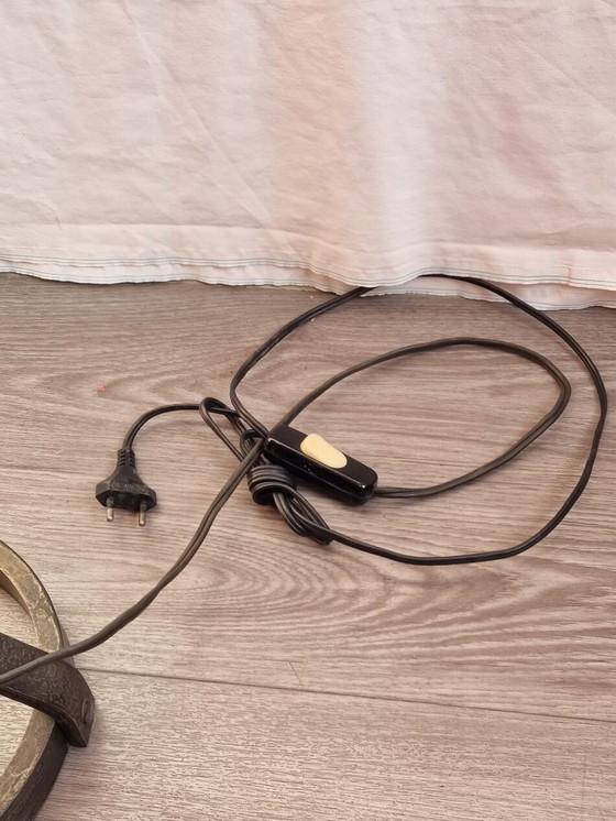 Image 1 of Brutalist Wrought Iron Floor Lamp By Jp Ryckaert