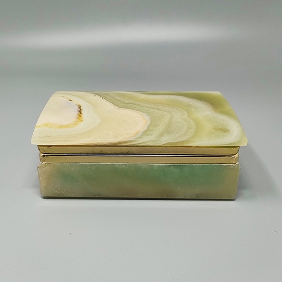 Image 1 of 1960S Astonishing Box In Onyx. Made In Italy