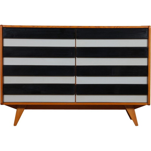 Vintage chest of drawers model U-453 by Jiri Jiroutek, 1960