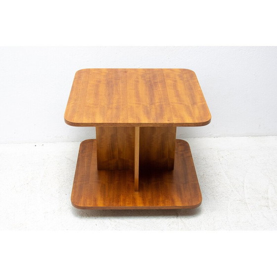 Image 1 of Vintage office coffee table on wheels, Czechoslovakia 1970s