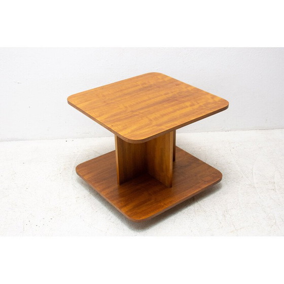 Image 1 of Vintage office coffee table on wheels, Czechoslovakia 1970s
