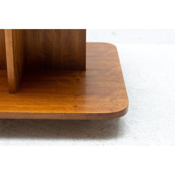 Image 1 of Vintage office coffee table on wheels, Czechoslovakia 1970s
