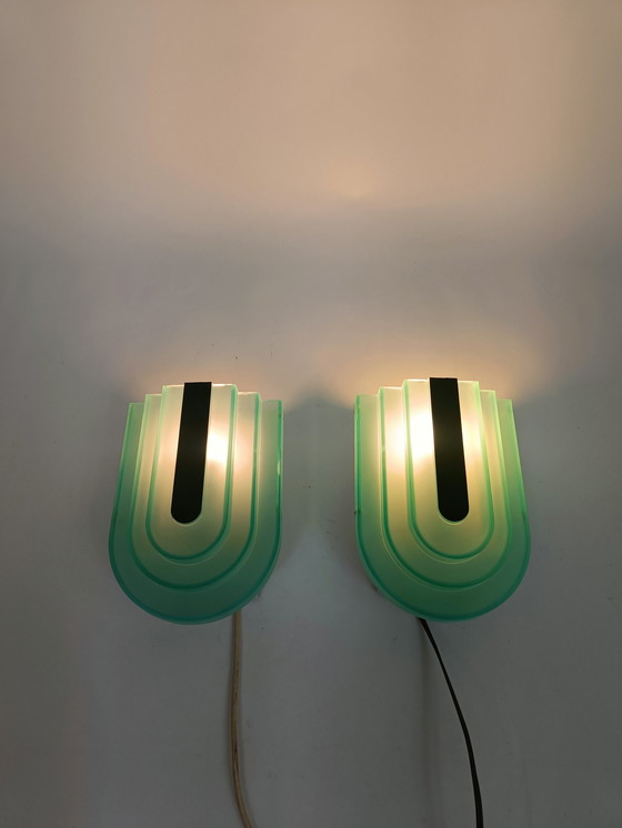 Image 1 of 2x Herda wall lamp