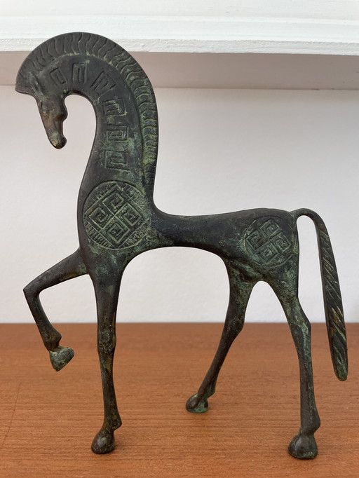 Frederick Weinberg Etruscan horse bronze