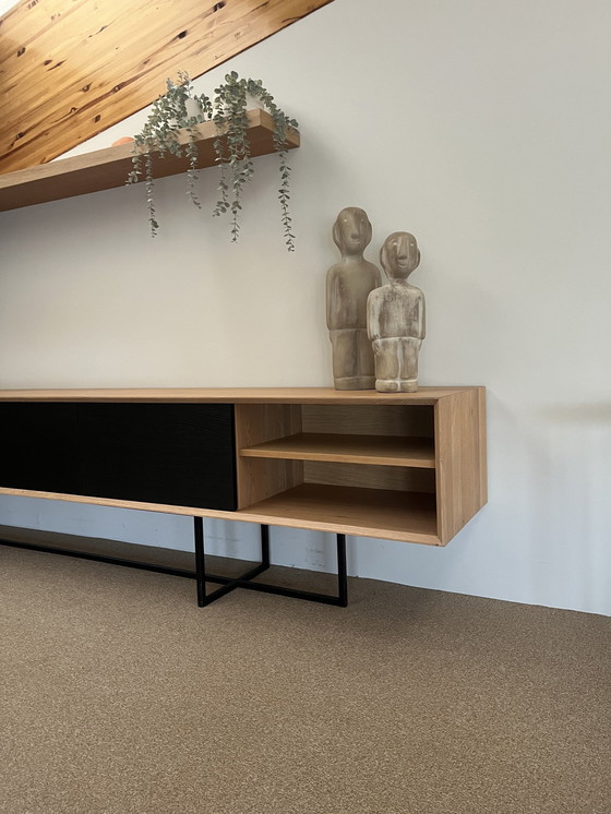 Image 1 of Micheldenolf TV Cabinet In Solid Oak