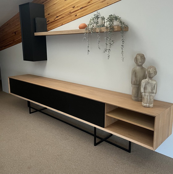 Image 1 of Micheldenolf TV Cabinet In Solid Oak