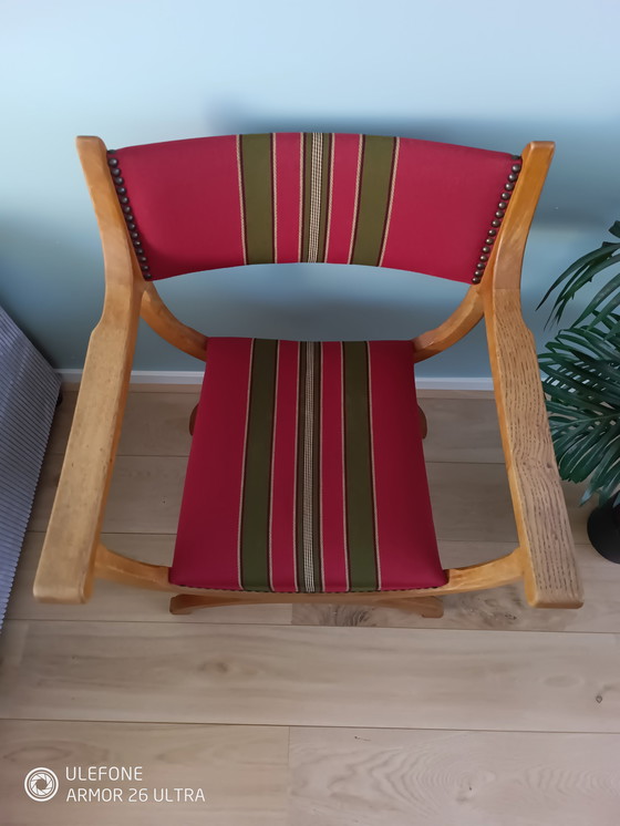 Image 1 of Henning Kjærnulf Kurul Chair Oak Danish Design