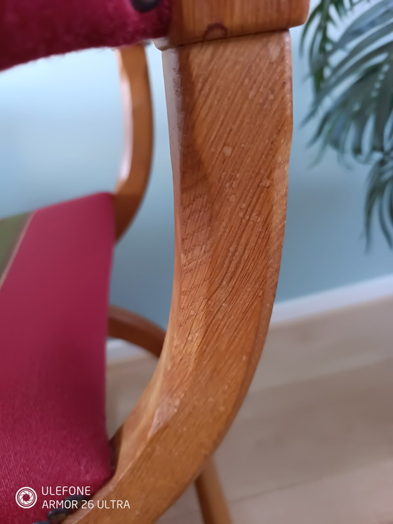 Image 1 of Henning Kjærnulf Kurul Chair Oak Danish Design