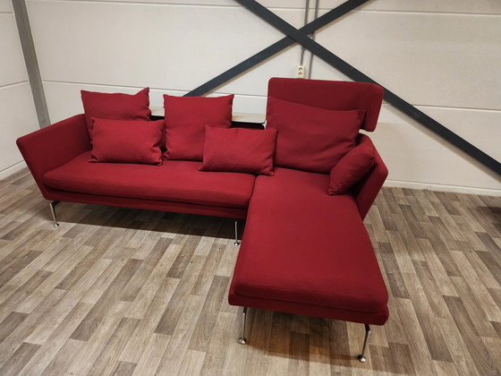 Image 1 of Vitra - Suita Sofa by Antonio Citterio (Red)