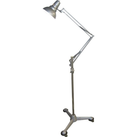 Image 1 of Lampada da terra vintage Anglepoise con ruote di Asea, 1950