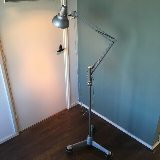 Image 1 of Lampada da terra vintage Anglepoise con ruote di Asea, 1950