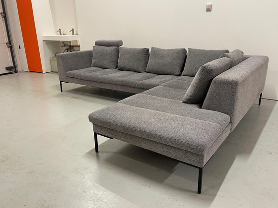 Image 1 of Beautiful Montel Grey Fabric Corner Sofa