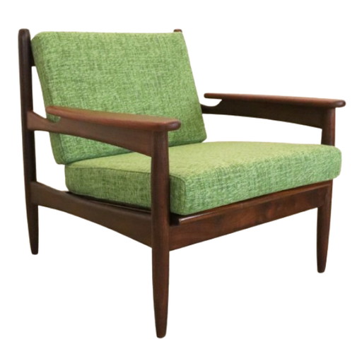 Fauteuil 'Rozendaal' vintage nouveau revêtement