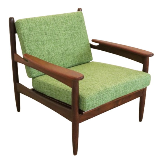 Image 1 of Fauteuil 'Rozendaal' vintage nouveau revêtement