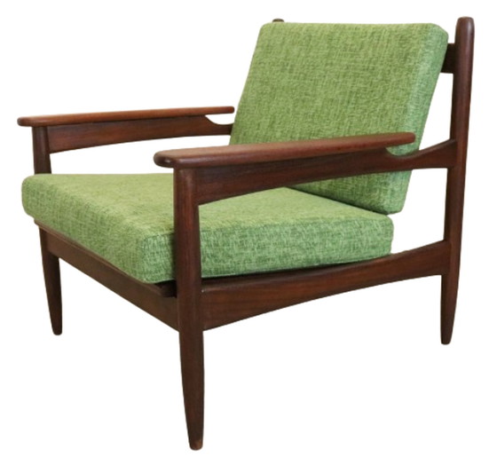 Image 1 of Fauteuil 'Rozendaal' vintage nouveau revêtement