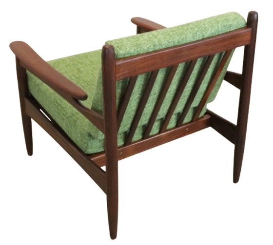 Image 1 of Fauteuil 'Rozendaal' vintage nouveau revêtement