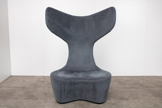 Image 1 of Sillón de tambor Haworth Cappellini gris