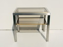 Vintage Side Table * Hollywood Regency * 70S Side Table