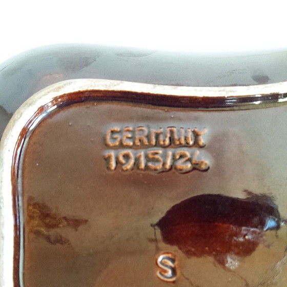 Image 1 of Plateau en céramique du Mid Century German Catchall Tray de Jasba