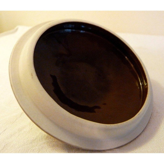 Image 1 of Vintage glazed ceramic pot, 1950