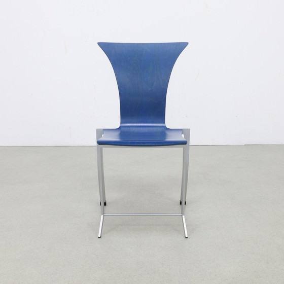 Image 1 of 4X Postmodern Dining Chair Kff, 1990S