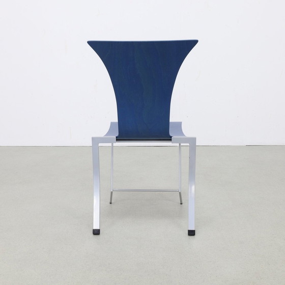 Image 1 of 4X Postmodern Dining Chair Kff, 1990S