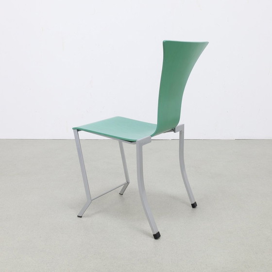 Image 1 of 4X Postmodern Dining Chair Kff, 1990S