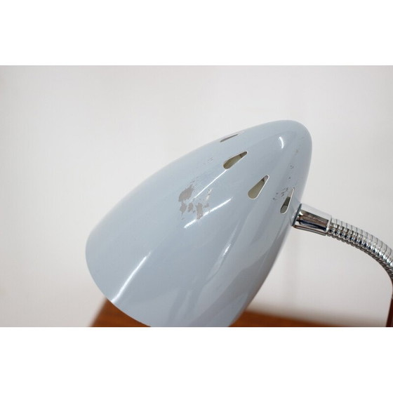 Image 1 of Lampada da tavolo grigia vintage, Cecoslovacchia, anni '70