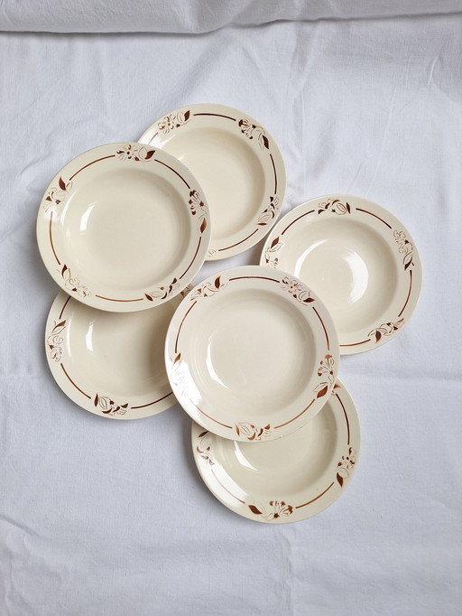 Hbcm Narcisse soup plates