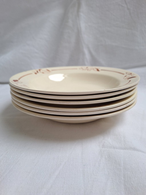 Hbcm Narcisse soup plates