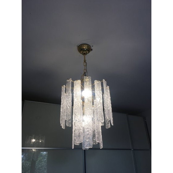 Image 1 of Murano Style Glass Sputnik Chandelier