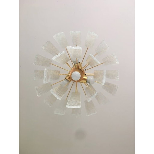 Murano Style Glass Sputnik Chandelier