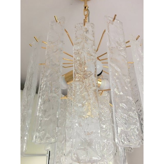 Image 1 of Murano Style Glass Sputnik Chandelier