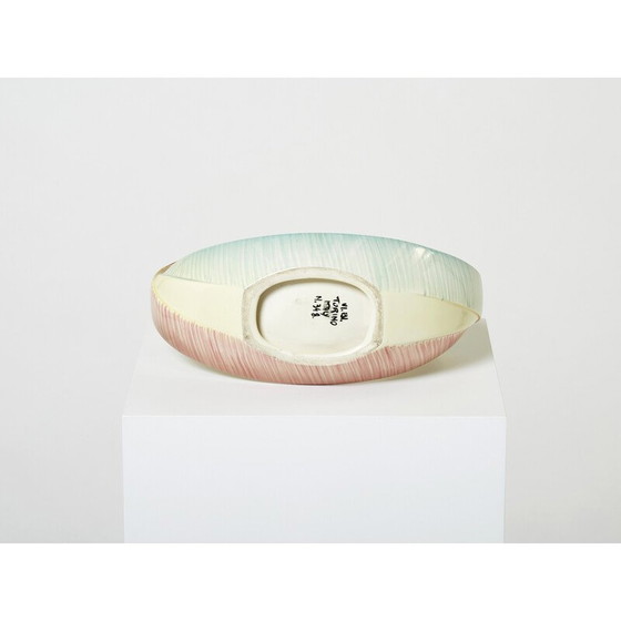 Image 1 of Vintage Italian ceramic centerpiece for Vi.B.i Torino, 1960s