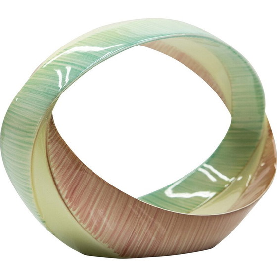 Image 1 of Vintage Italian ceramic centerpiece for Vi.B.i Torino, 1960s