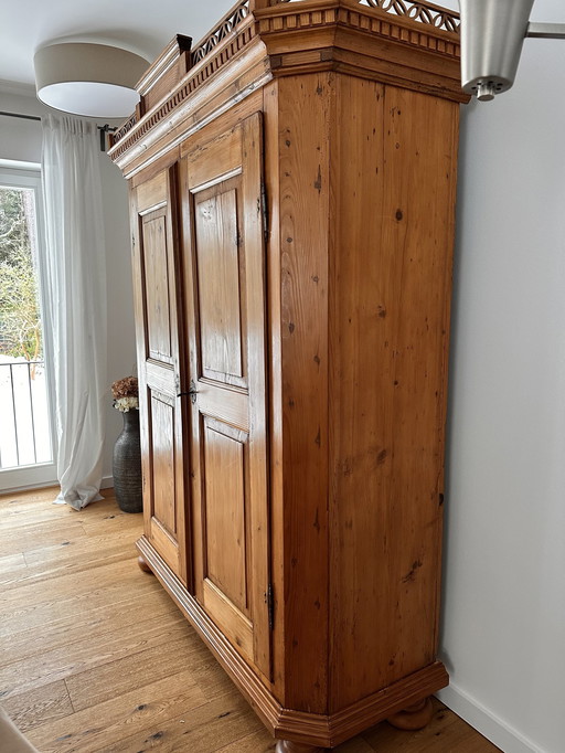 Antique wardrobe, wardrobe, TV cabinet, closet