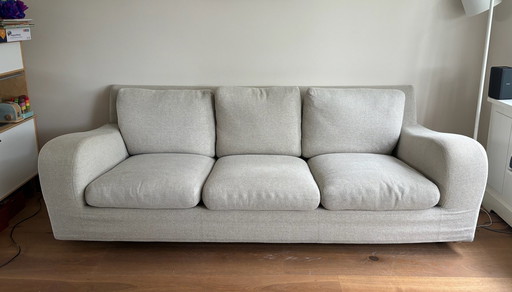 2x Flexform Designer Sofa’S In Beige