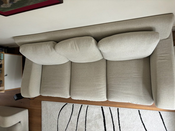 Image 1 of 2x Flexform Designer Sofa’S In Beige