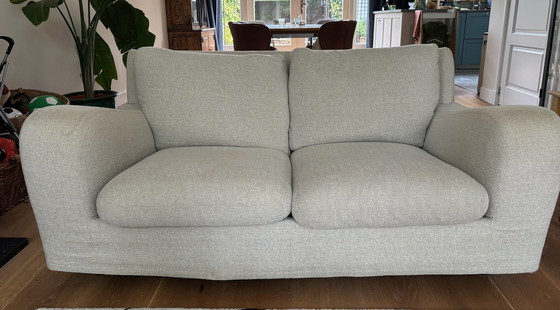 Image 1 of 2x Flexform Designer Sofa’S In Beige