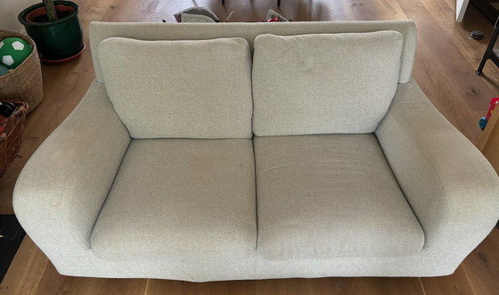 Image 1 of 2x Flexform Designer Sofa’S In Beige