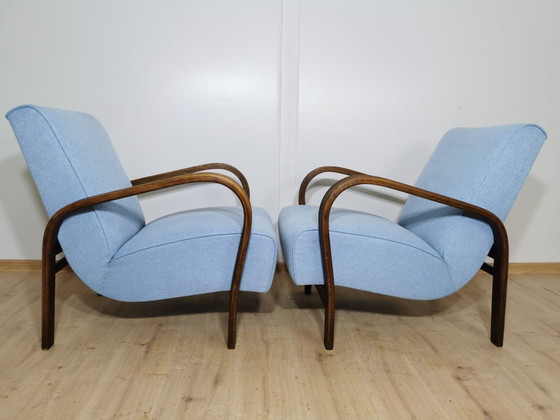 Image 1 of Armchairs By Kozelka & Kropacek, Set Of 2