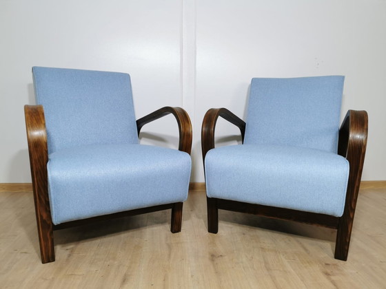 Image 1 of Armchairs By Kozelka & Kropacek, Set Of 2