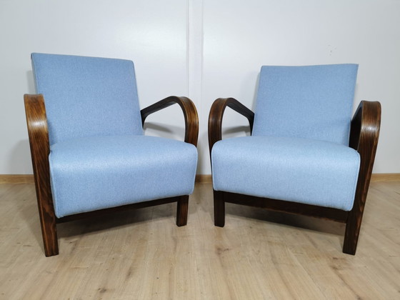 Image 1 of Armchairs By Kozelka & Kropacek, Set Of 2